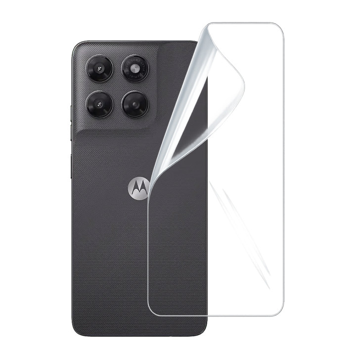 Гідрогелева плівка Hydrogel Film для Motorola Moto G37 Power на задню панель, Transparent
