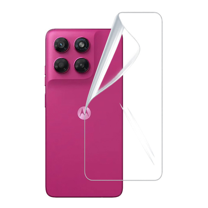 Гідрогелева плівка Hydrogel Film для Motorola Moto G47​ на задню панель, Transparent