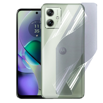 Протиударна гідрогелева плівка Hydrogel Film для Motorola Moto G54 Power​​​​ на задню панель, Transparent