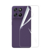 Гідрогелева плівка Hydrogel Film для Motorola Moto G67 Power на задню панель, Transparent