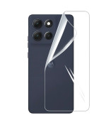Гидрогелевая пленка Hydrogel Film для Motorola Moto G86 Power на заднюю панель, Transparent