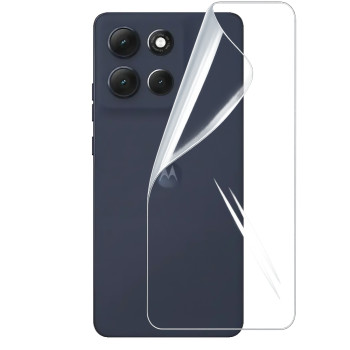 Гідрогелева плівка Hydrogel Film для Motorola Moto G86 Power​​ на задню панель, Transparent