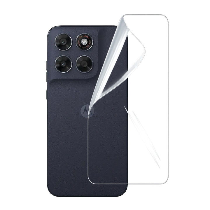 Гідрогелева плівка Hydrogel Film для Motorola Moto G87 на задню панель, Transparent