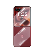 Протиударна гідрогелева плівка Hydrogel Film для Motorola Razr 60 Ultra​ на задню панель, Transparent