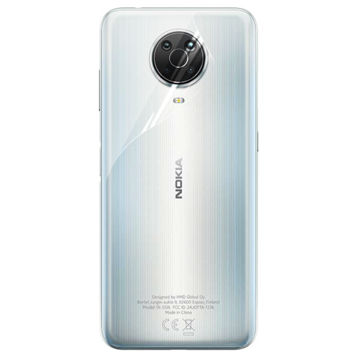 Протиударна гідрогелева плівка Hydrogel Film для Nokia G20 на задню панель, Transparent