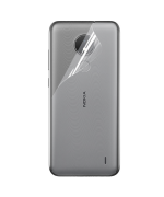 Противоударная гидрогелевая пленка Hydrogel Film для Nokia C21 на заднюю панель, Transparent