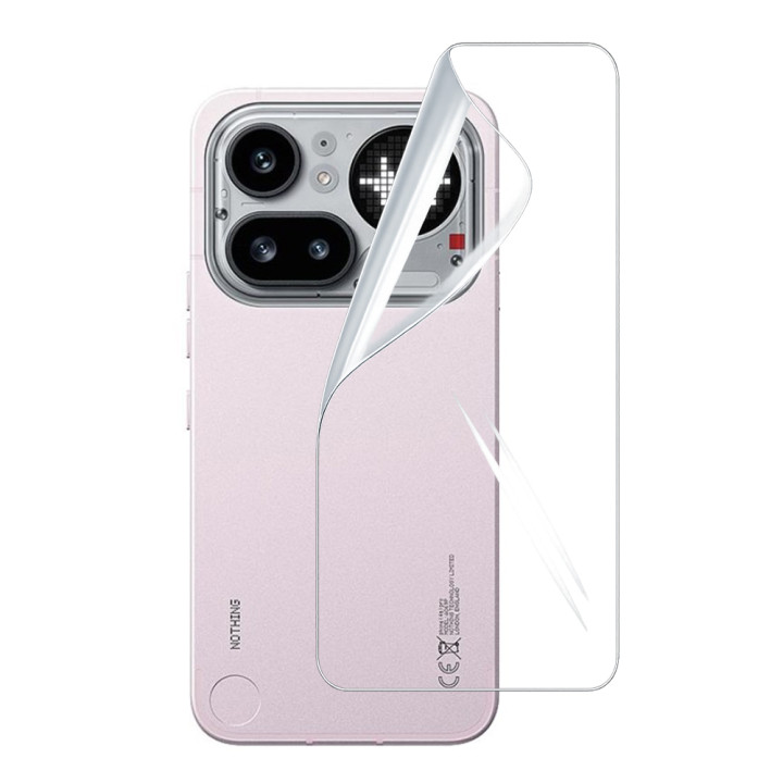 Гідрогелева плівка Hydrogel Film для Nothing Phone (4a) Pro​ на задню панель, Transparent