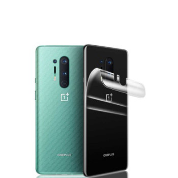 Противоударная гидрогелевая пленка Hydrogel Film для OnePlus 8 Pro на заднюю панель, Transparent