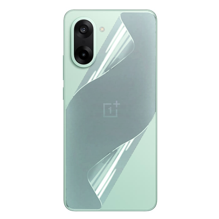 Протиударна гідрогелева плівка Hydrogel Film для OnePlus Ace 5 Racing на задню панель, Transparent