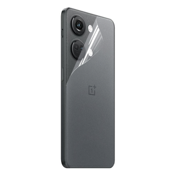 Противоударная гидрогелевая пленка Hydrogel Film для Oneplus Nord 3 на заднюю панель, Transparent