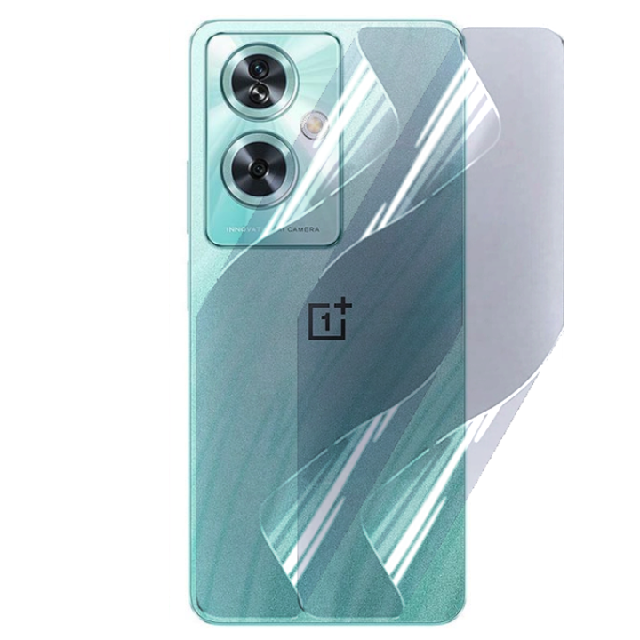 Противоударная гидрогелевая пленка Hydrogel Film для OnePlus Nord N30 SE на заднюю панель, Transparent