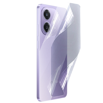 Протиударна гідрогелева плівка Hydrogel Film для Oppo A3 5G на задню панель, Transparent