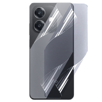 Противоударная гидрогелевая пленка Hydrogel Film для Oppo A40 на заднюю панель, Transparent