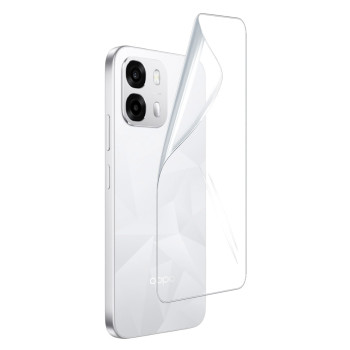 Гидрогелевая пленка Hydrogel Film для Oppo A6t Pro 5G на заднюю панель, Transparent