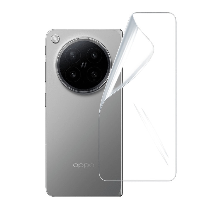 Гидрогелевая пленка Hydrogel Film для Oppo Find N6​​​ на заднюю панель, Transparent