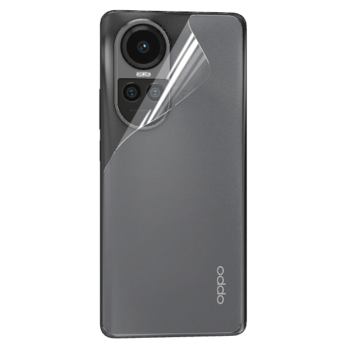 Противоударная гидрогелевая пленка Hydrogel Film для Oppo Reno10 на заднюю панель, Transparent