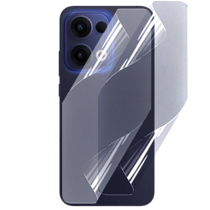 Протиударна гідрогелева плівка Hydrogel Film для Oppo Reno13 5G на задню панель, Transparent