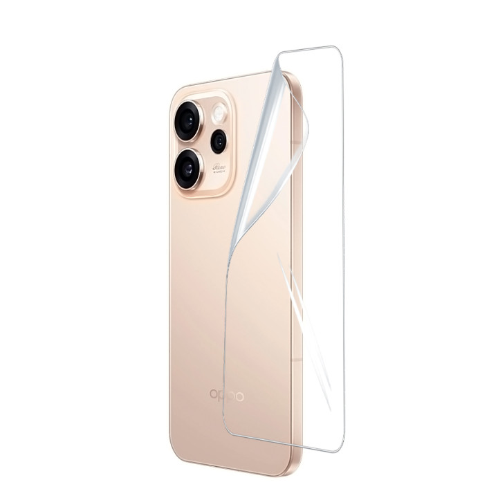 Гідрогелева плівка Hydrogel Film для Oppo Reno15 Pro 5G на задню панель, Transparent