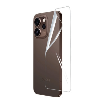 Гідрогелева плівка Hydrogel Film для Oppo Reno15 Pro Mini на задню панель, Transparent