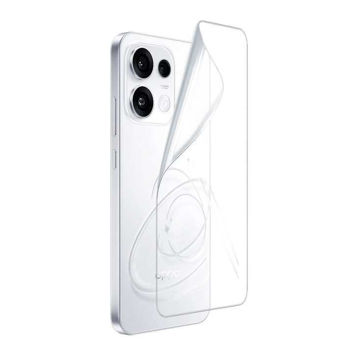 Гідрогелева плівка Hydrogel Film для Oppo Reno16 FS на задню панель, Transparent