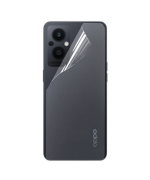 Противоударная гидрогелевая пленка Hydrogel Film для Oppo Reno8 Lite на заднюю панель, Transparent