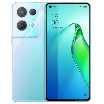 Протиударна гідрогелева плівка Hydrogel Film для Oppo Reno8 Pro на задню панель, Transparent