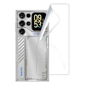 Гидрогелевая пленка Hydrogel Film для Oukitel C62 GT на заднюю панель, Transparent