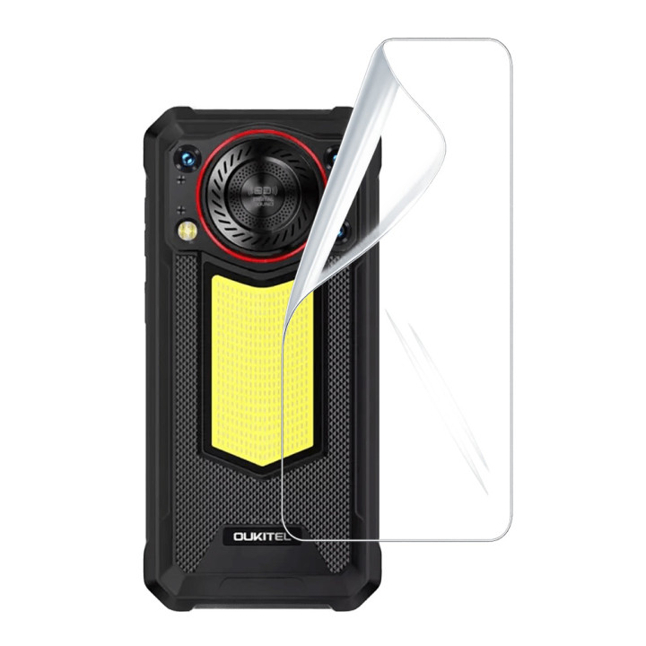 Гидрогелевая пленка Hydrogel Film для Oukitel WP53 Pro на заднюю панель, Transparent