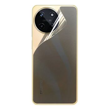 Протиударна гідрогелева плівка Hydrogel Film для Realme 11 4g на задню панель, Transparent