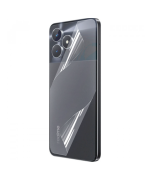 Противоударная гидрогелевая пленка Hydrogel Film для Realme C51 на заднюю панель, Transparent