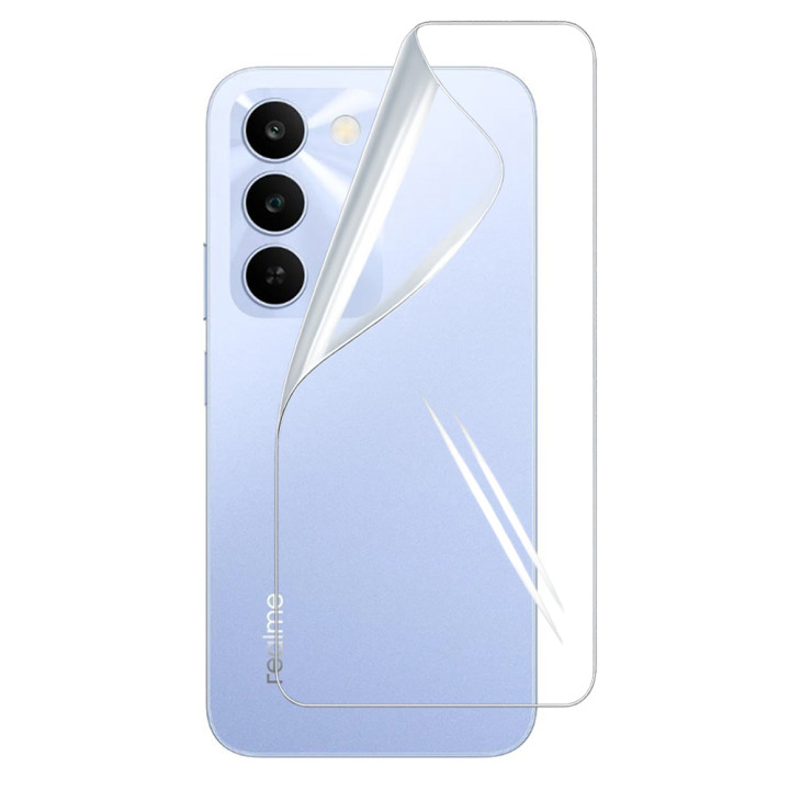 Гидрогелевая пленка Hydrogel Film для Realme C83 5G на заднюю панель, Transparent