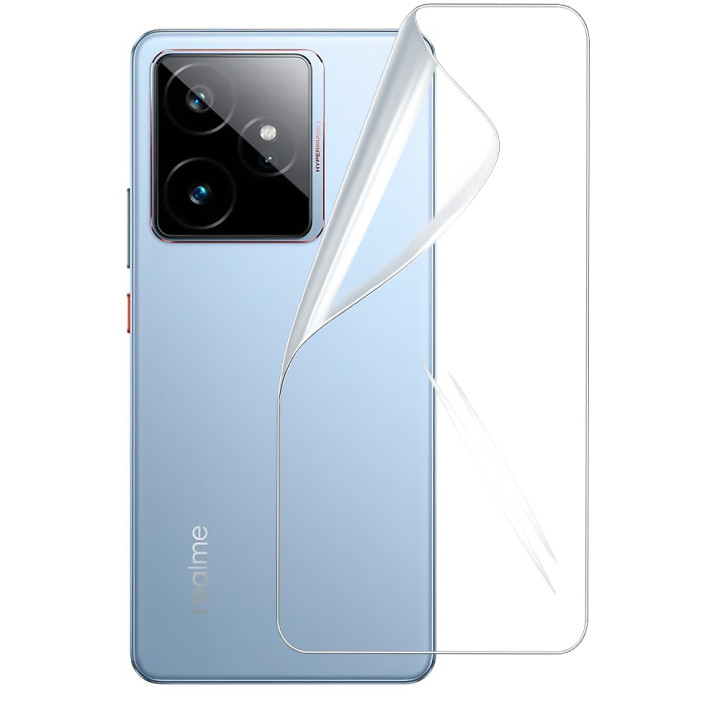 Гідрогелева плівка Hydrogel Film для Realme GT 7 на задню панель, Transparent
