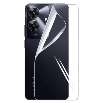 Гидрогелевая пленка Hydrogel Film для Realme Note 60 на заднюю панель, Transparent