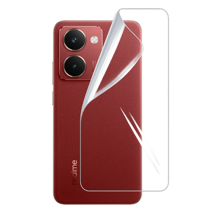 Гидрогелевая пленка Hydrogel Film для Realme P3 Ultra на заднюю панель, Transparent