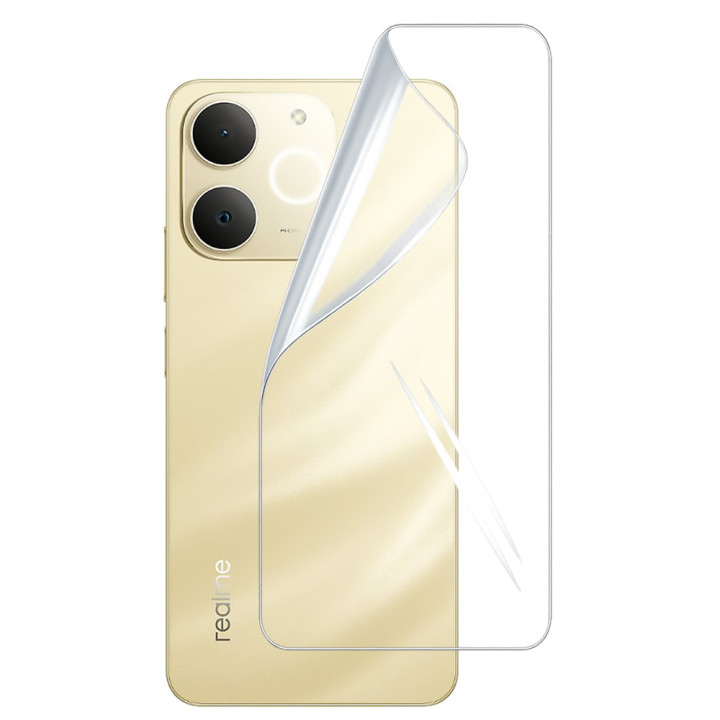 Гідрогелева плівка Hydrogel Film для Realme P4 Lite на задню панель, Transparent