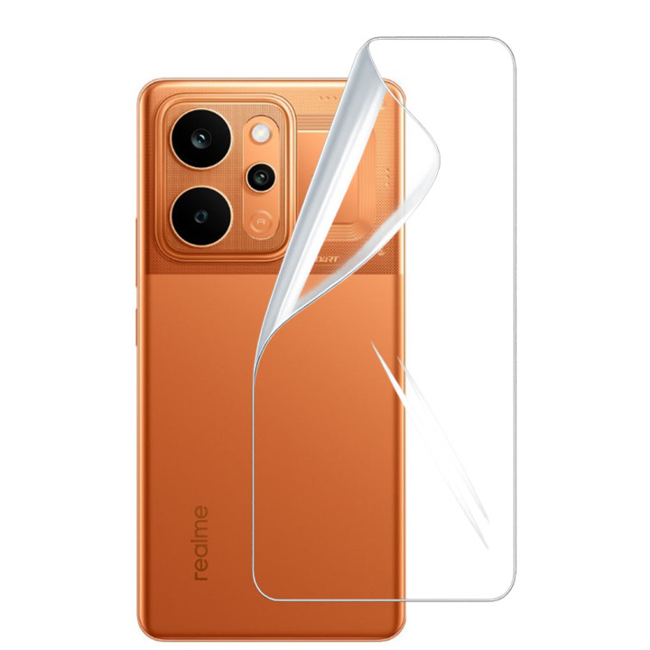 Гідрогелева плівка Hydrogel Film для Realme P4 Power на задню панель, Transparent