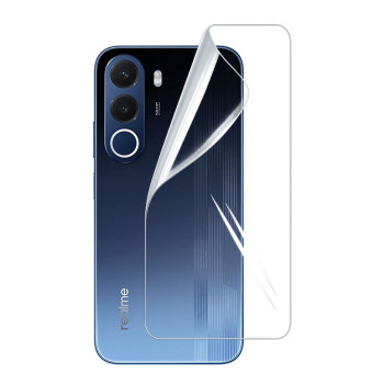 Гидрогелевая пленка Hydrogel Film для Realme P4x 4G на заднюю панель, Transparent