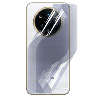 Протиударна гідрогелева плівка Hydrogel Film для Realme 14 Pro+​​​ на задню панель, Transparent