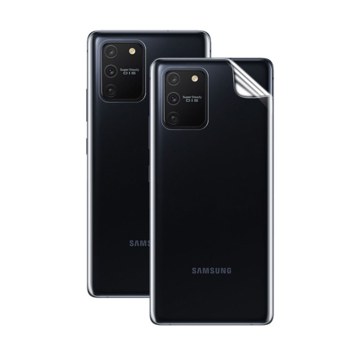 Противоударная гидрогелевая пленка Hydrogel Film для Samsung Galaxy A02s на заднюю панель, Transparent