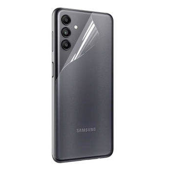 Противоударная гидрогелевая пленка Hydrogel Film для Samsung Galaxy A04s на заднюю панель, Transparent