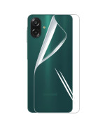 Противоударная гидрогелевая пленка Hydrogel Film для Samsung Galaxy F07 на заднюю панель, Transparent