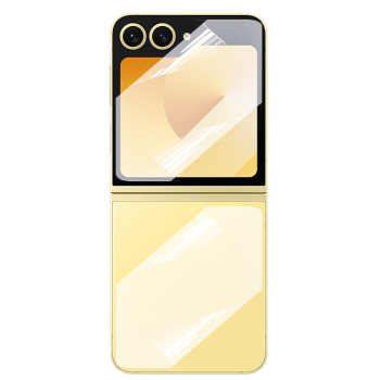 Протиударна гідрогелева плівка Hydrogel Film для Samsung Galaxy Flip6​​​ на задню панель, Transparent
