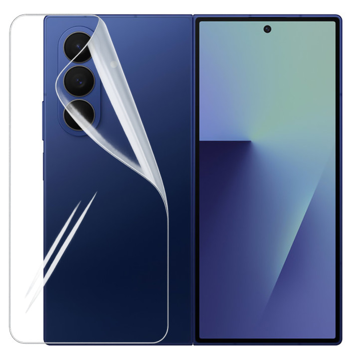Протиударна гідрогелева плівка Hydrogel Film для Samsung Galaxy Fold7 на задню панель, Transparent