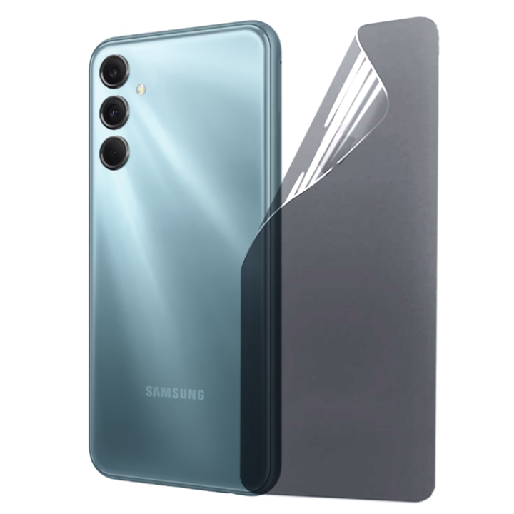 Протиударна гідрогелева плівка Hydrogel Film для Samsung Galaxy M34 на задню панель, Transparent
