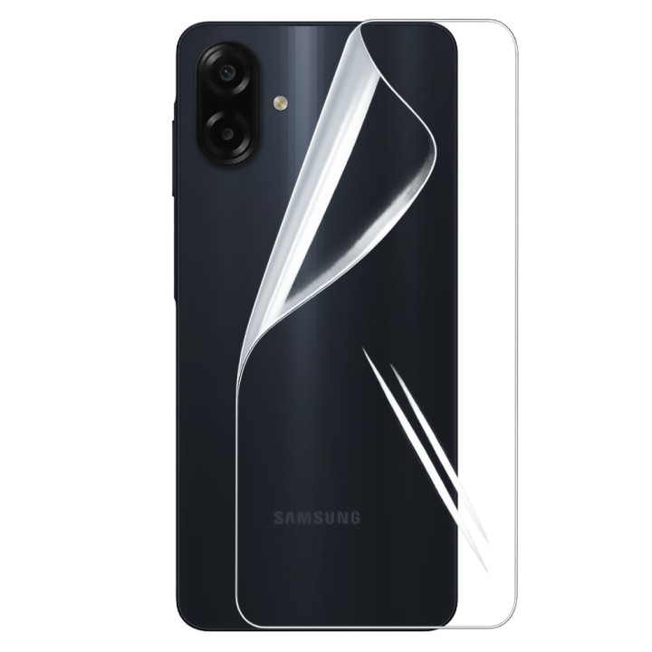 Противоударная гидрогелевая пленка Hydrogel Film для Samsung Galaxy M07​​ на заднюю панель, Transparent