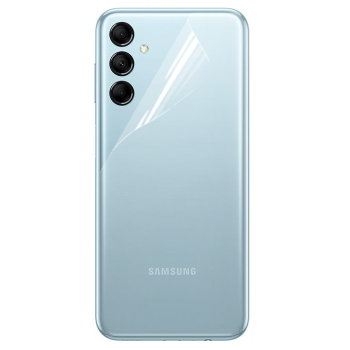 Противоударная гидрогелевая пленка Hydrogel Film для Samsung Galaxy M14 на заднюю панель, Transparent