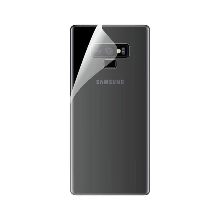 Противоударная гидрогелевая пленка Hydrogel Film для Samsung Galaxy Note 9 на заднюю панель, Transparent