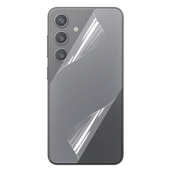 Противоударная гидрогелевая пленка Hydrogel Film для Samsung Galaxy S24 на заднюю панель, Transparent