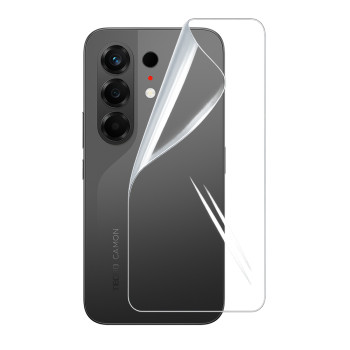 Гидрогелевая пленка Hydrogel Film для Tecno Camon 50 Pro 4G на заднюю панель, Transparent
