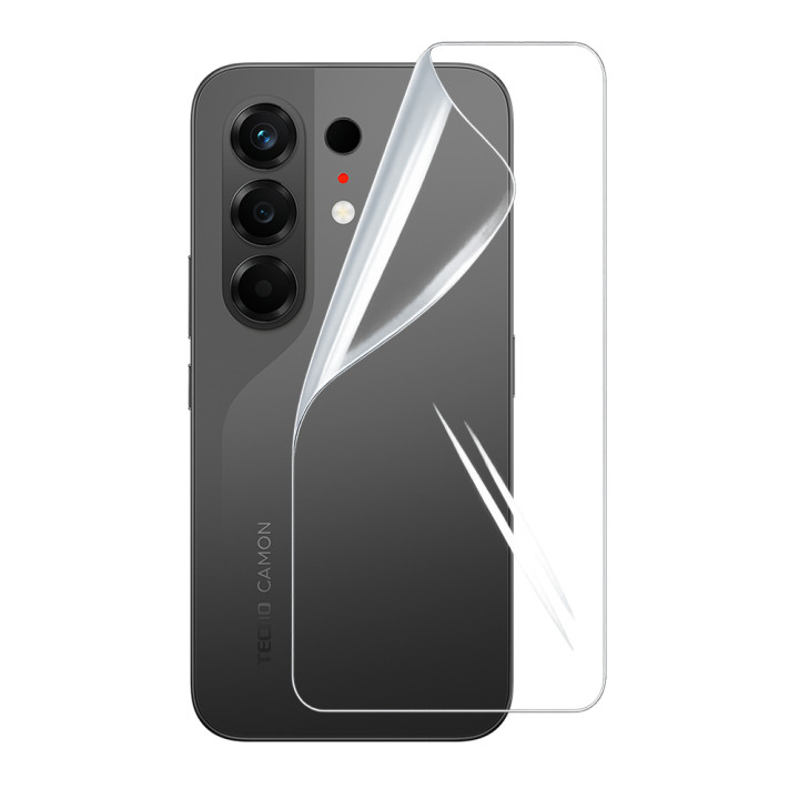 Гідрогелева плівка Hydrogel Film для Tecno Camon 50 Pro 4G на задню панель, Transparent